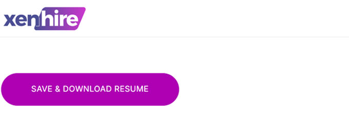 create resume